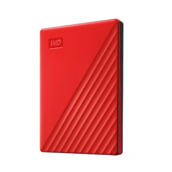 WD My Passport 4TB, สีแดง, USB 3.0